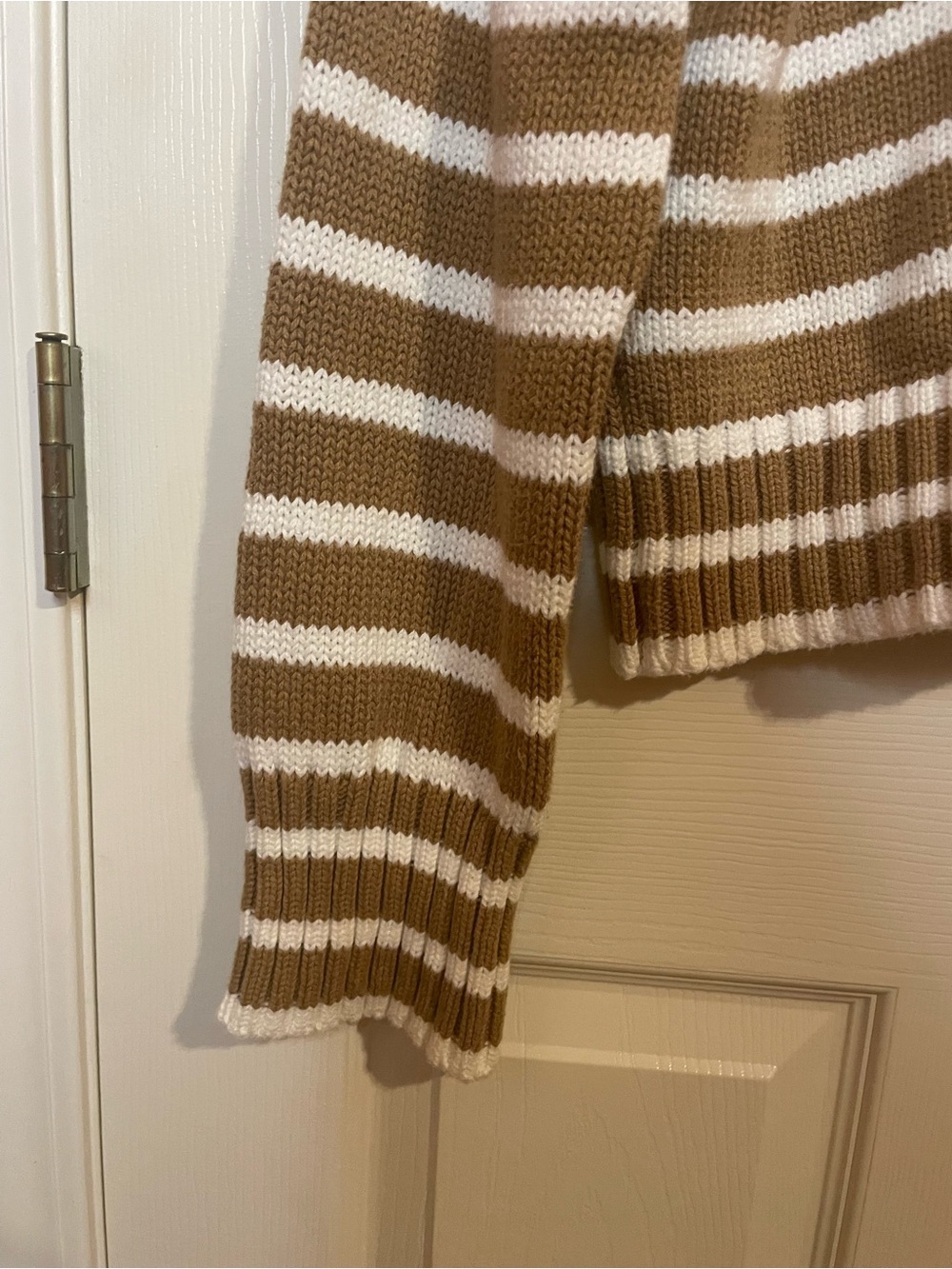 J Crew Rollneck Sweater in Stripe Size Small - Picture 5 of 9